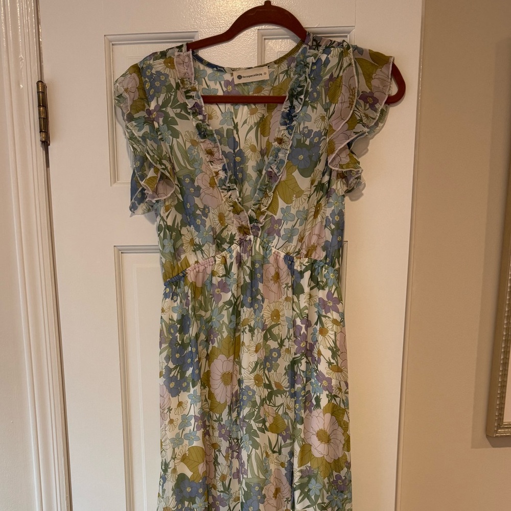 Floral maxi dress from the impeccable pig brand